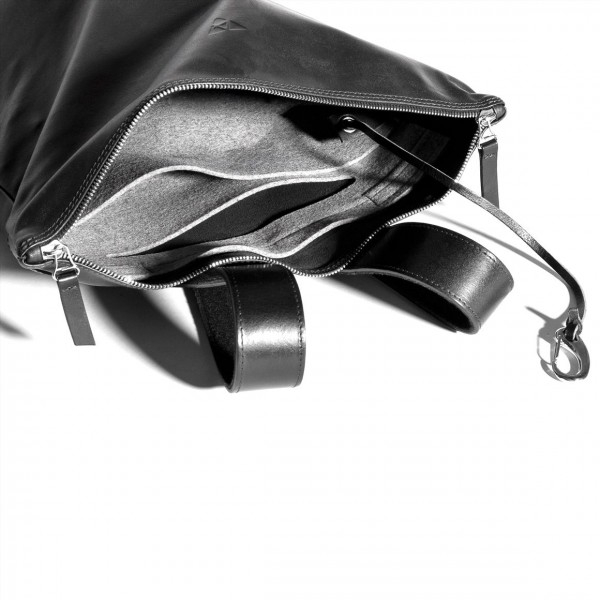 Rucksack Rom M, Olivenleder