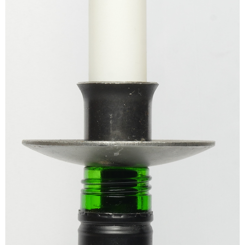 Kerzenhalter Flasche