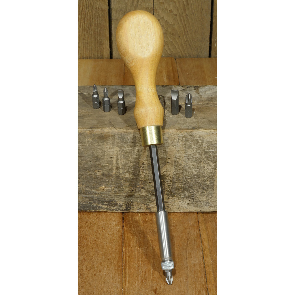 Bithalter-Set mit Holzgriff