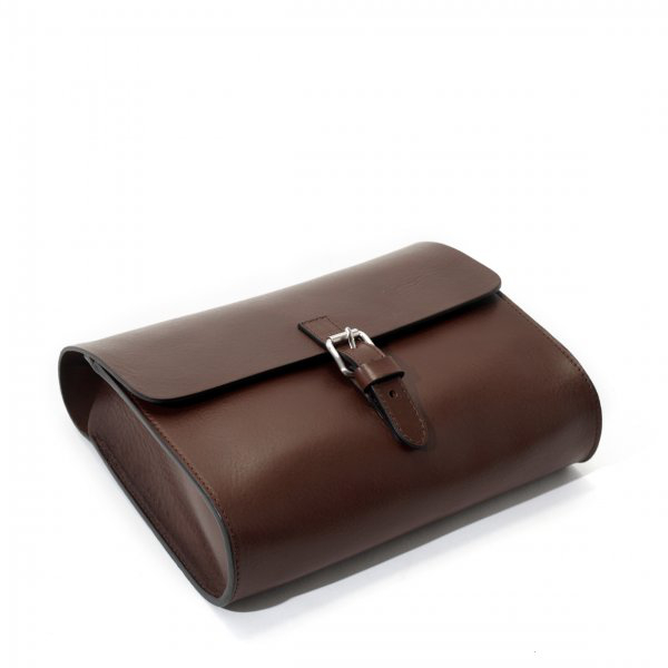 Umhängetasche Post S, Rindleder