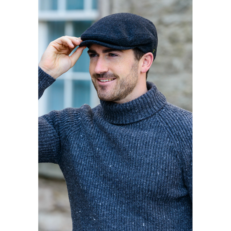 Trinity Wool Cap Charcoal - 11305