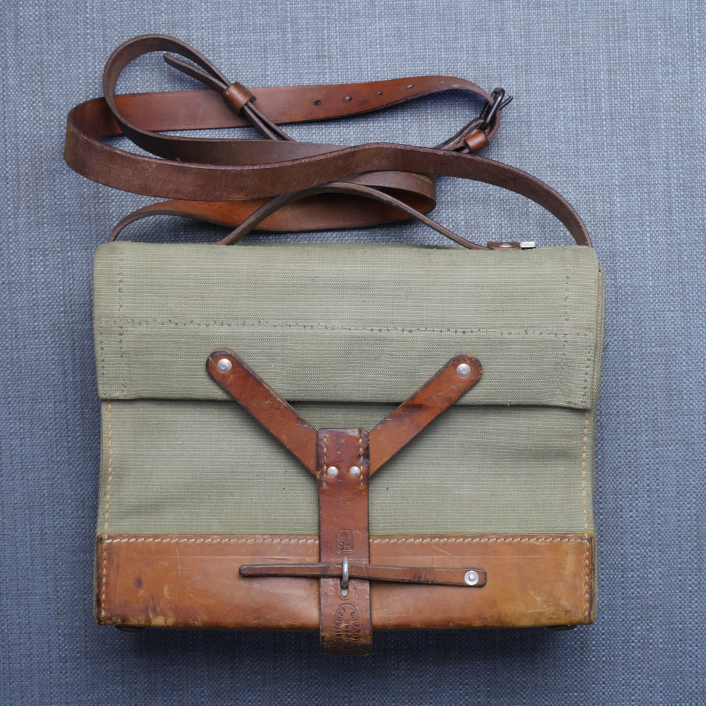 Umhängetasche Schweizer Armee - Vintage