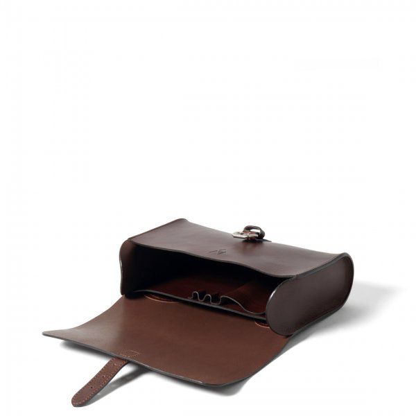 Umhängetasche Post S, Rindleder