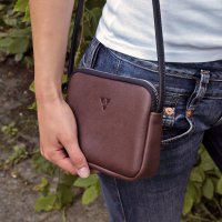 Schultertasche Barcelona M, Softnappa