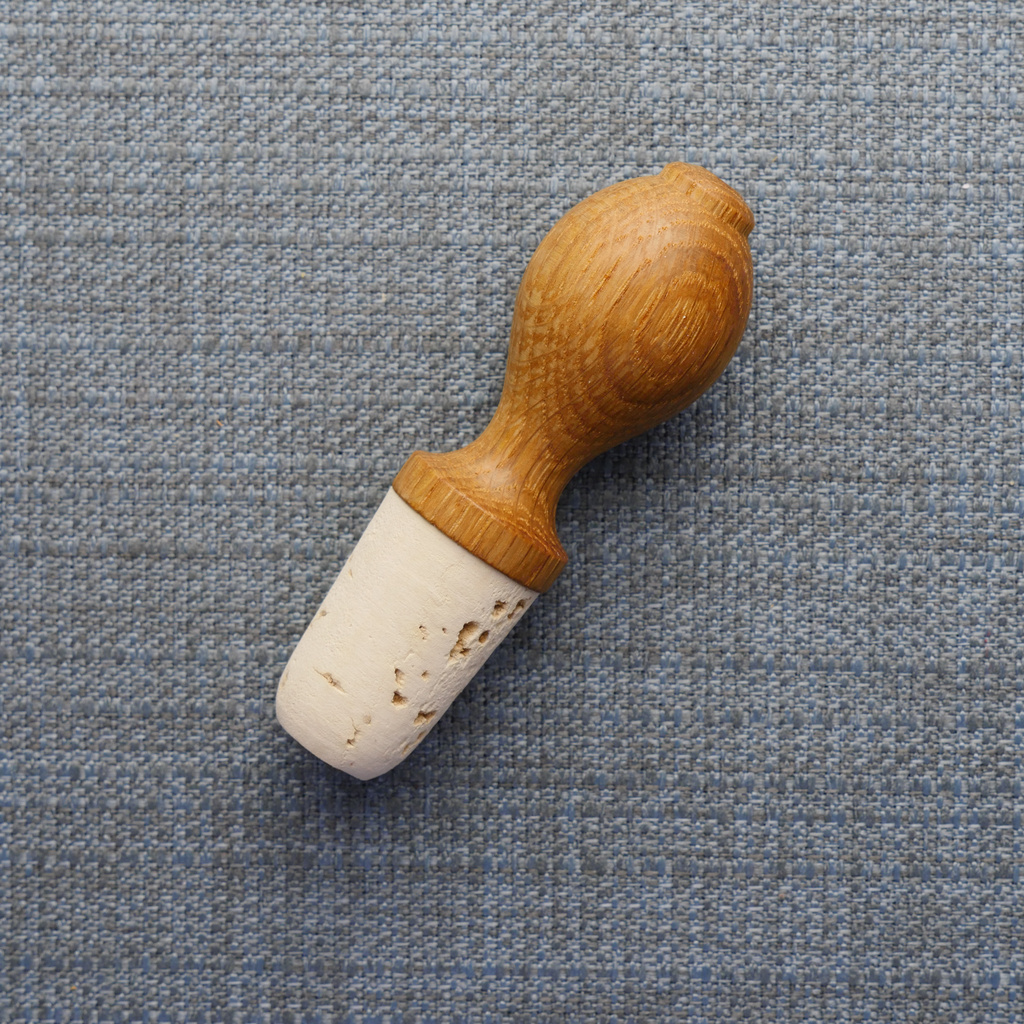Wein - Stopper, Eiche