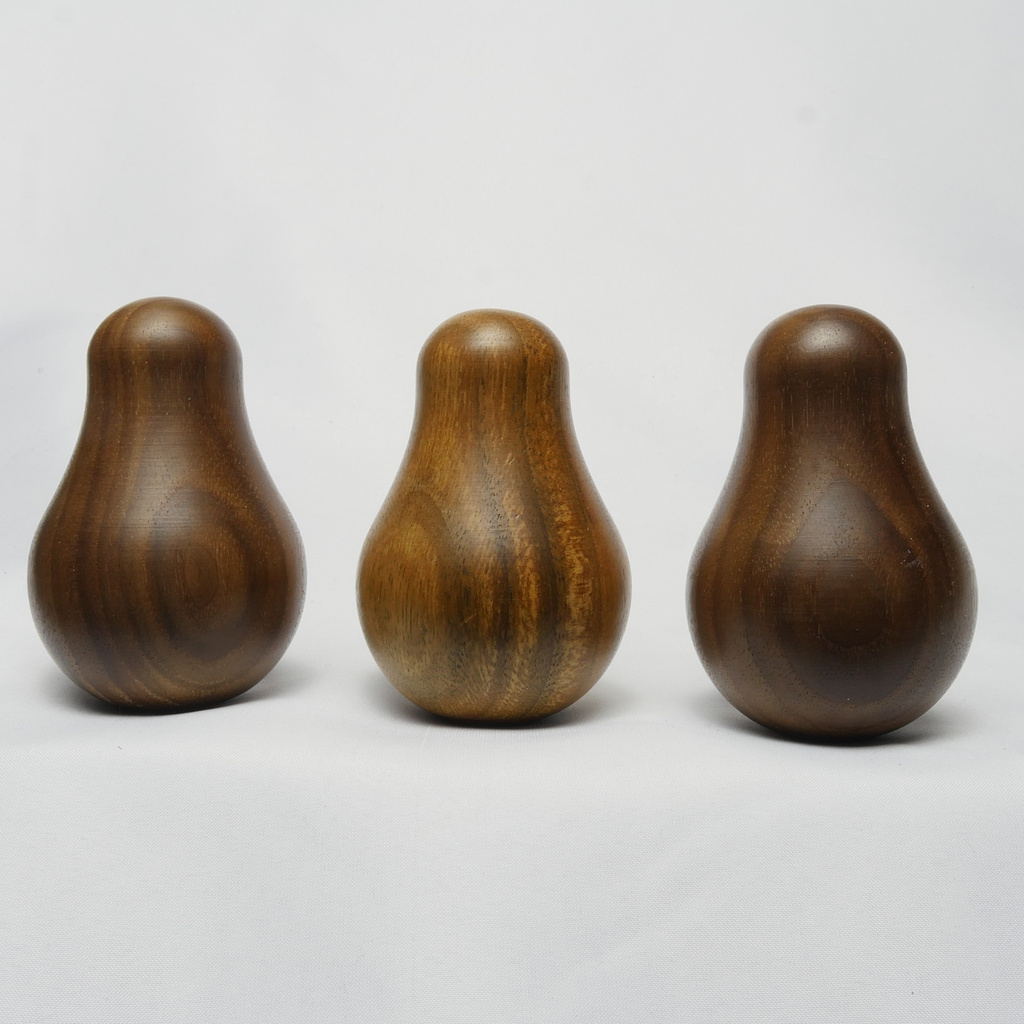 Stehaufmännchen Nußbaum