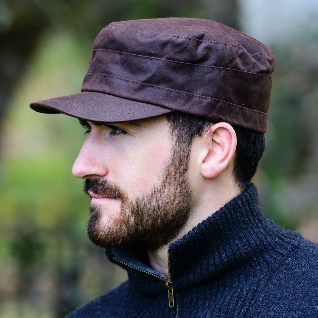Fisherman Cap Wax Brown - 11304