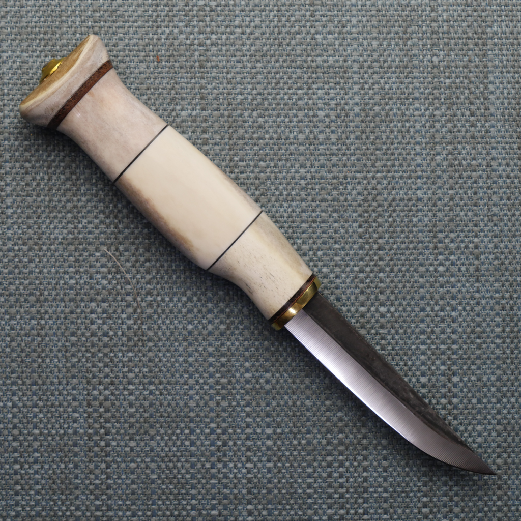 Lappland-Messer 8,5 cm, Rentierhorn