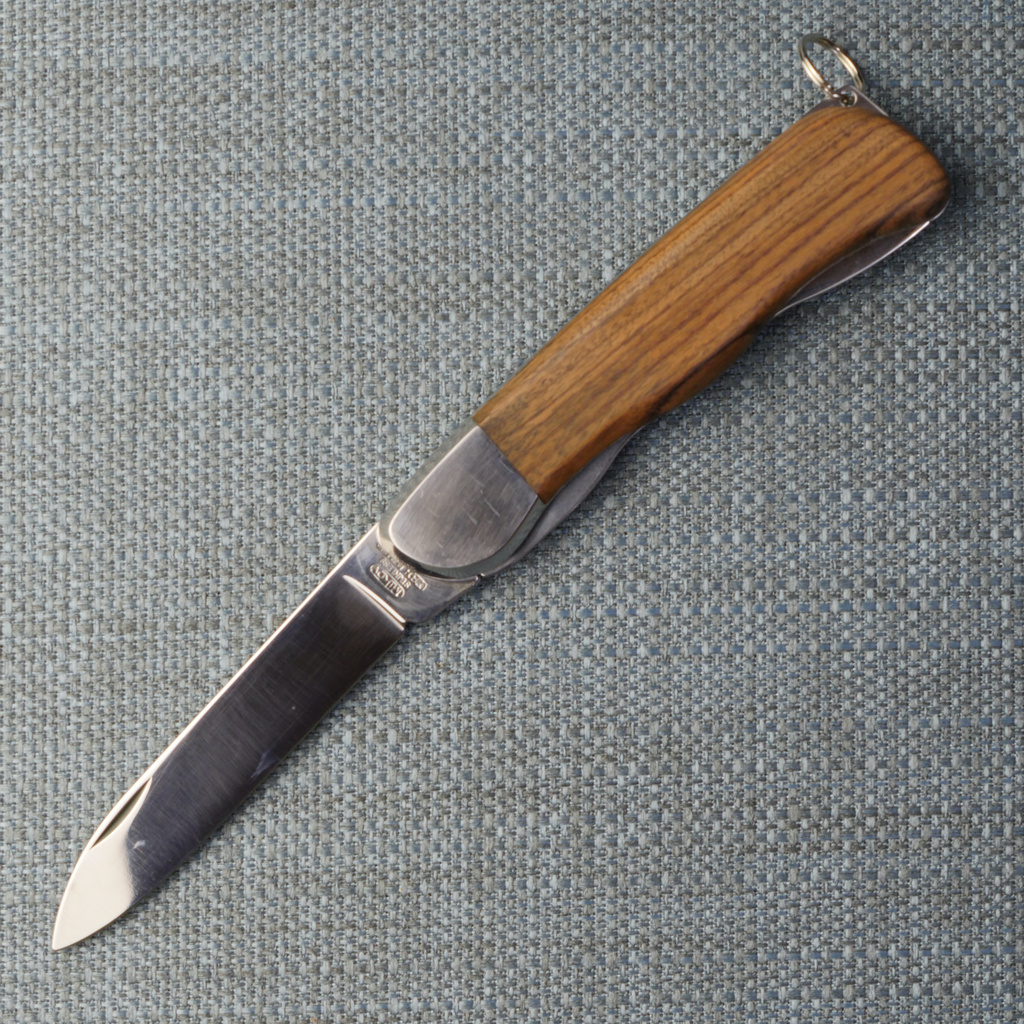 Wander-Taschenmesser mit Lederetui