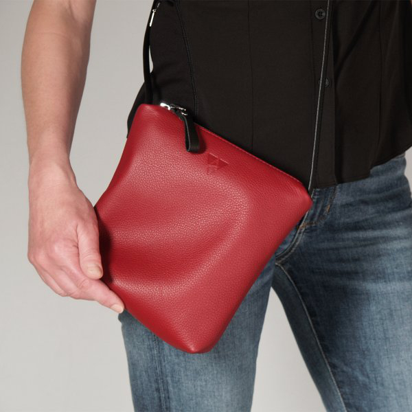 Schultertasche Sevilla,  Softnappa